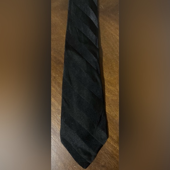 Men’s George Black Silk Tie - Picture 1 of 7